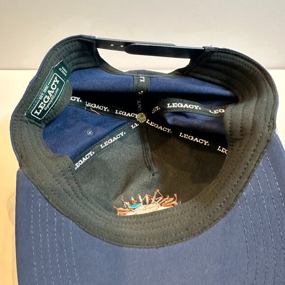 Legacy Orange Beach Alabama Navy Blue Embroidered Baseball Hat OS - Picture 5 of 6